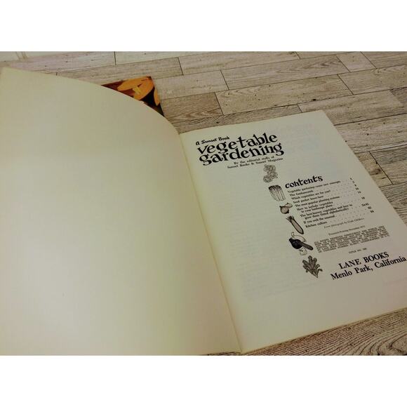 Lot of 2 - Vtg 1970s - Vegetable Gardening / Organic Gardening - Sunset Books PB - Picture 9 of 16